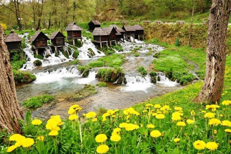 Amar Apartmani, Jajce Buitenkant foto