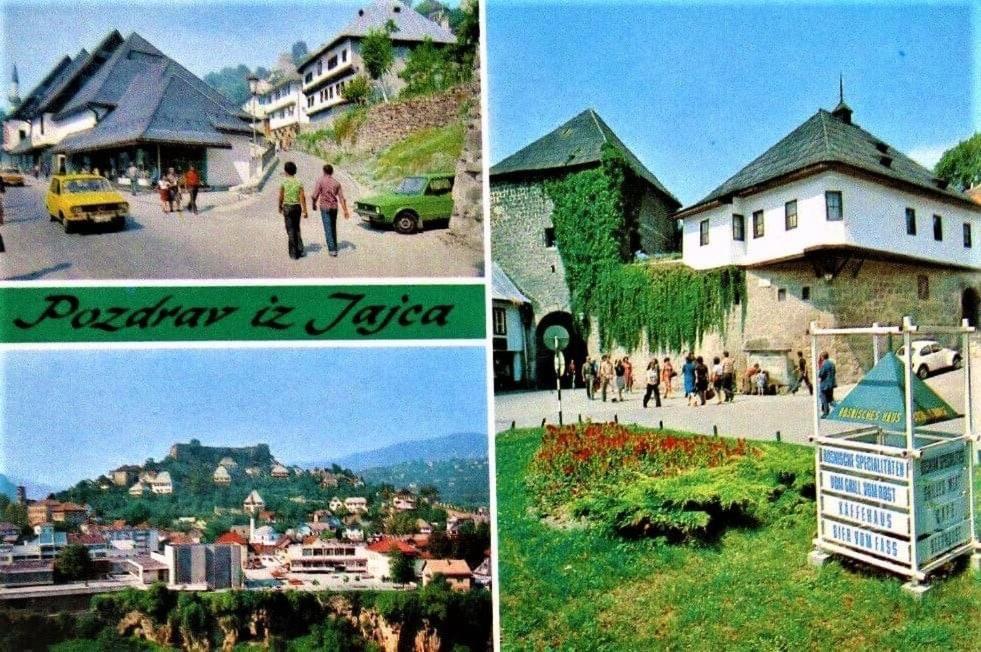 Amar Apartmani, Jajce Buitenkant foto