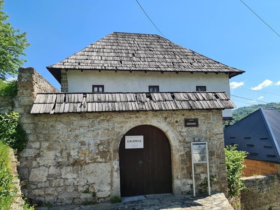 Amar Apartmani, Jajce Buitenkant foto